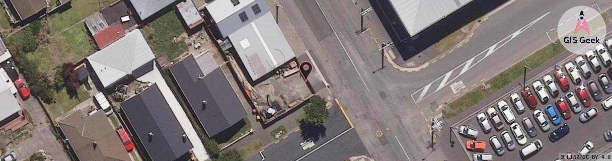 Cabinet SOD/A Sth Dunedin aerial image