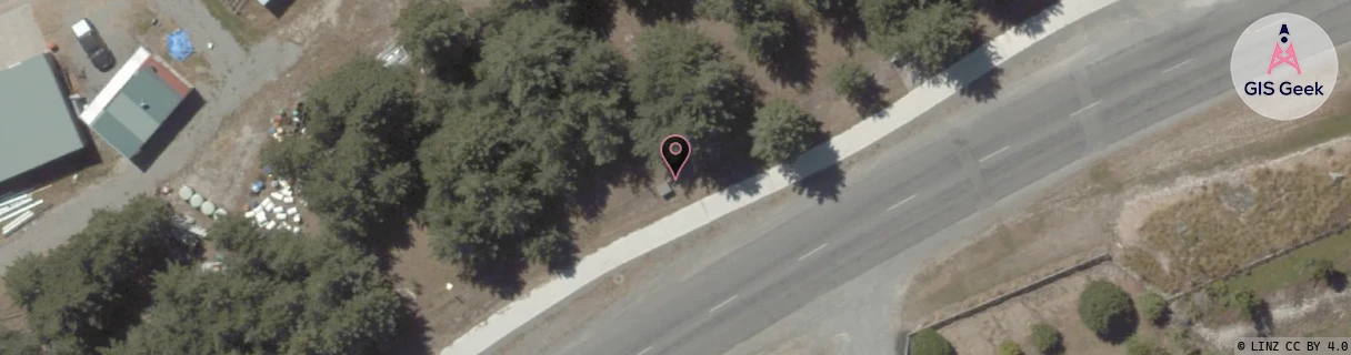 Cabinet TWL/P Twizel aerial image