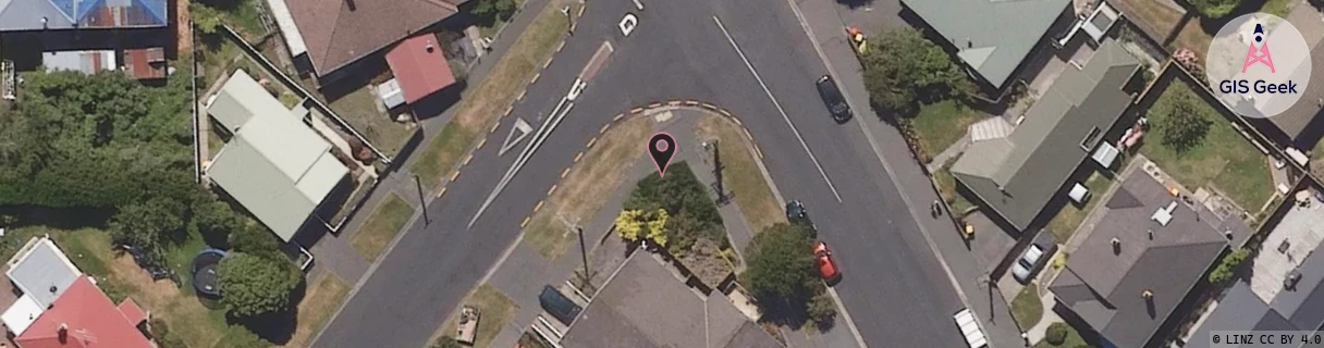 Cabinet SOD/Z Sth Dunedin aerial image