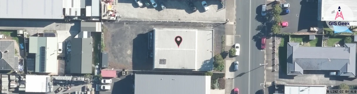 Exchange WKU Waiuku aerial image
