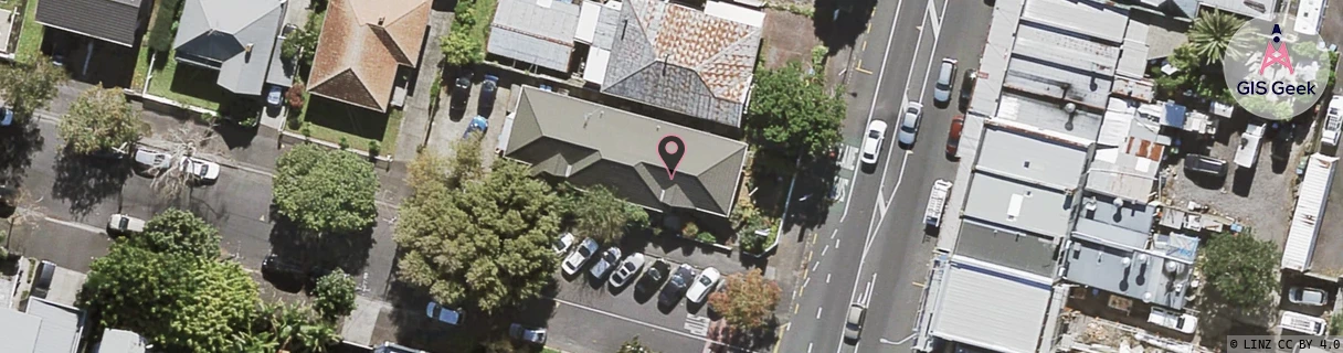Cabinet MOD/BT Mt Eden aerial image