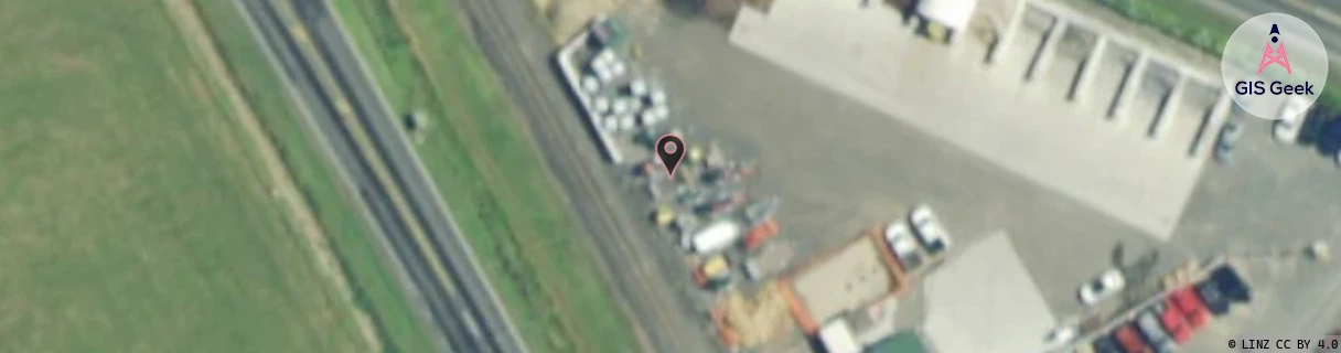 Cabinet MOV/AM Morrinsville aerial image