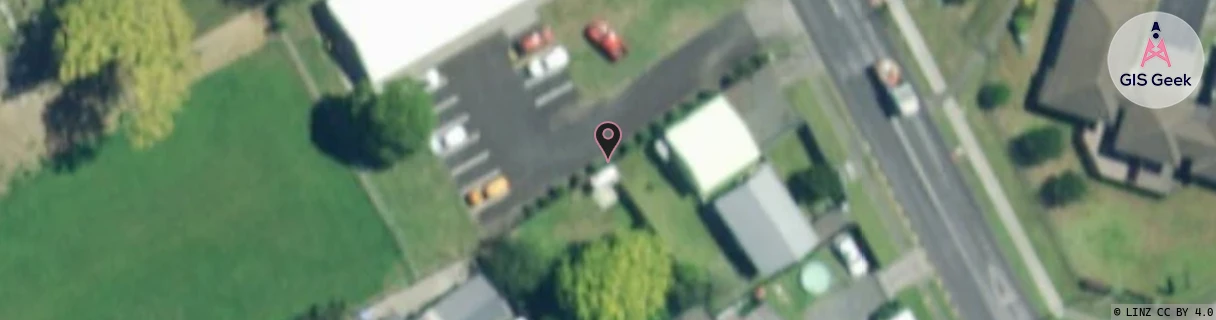 Cabinet MOV/U Morrinsville aerial image