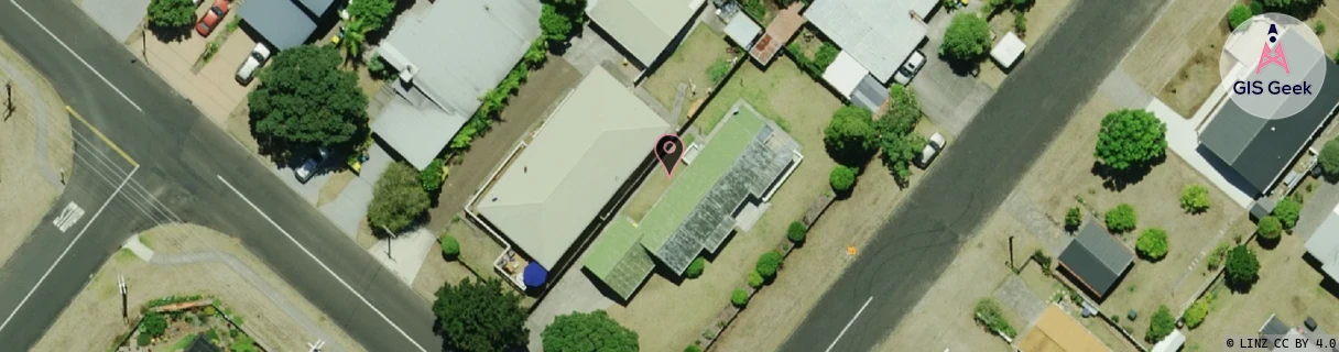 Cabinet WGM/B Whangamata aerial image