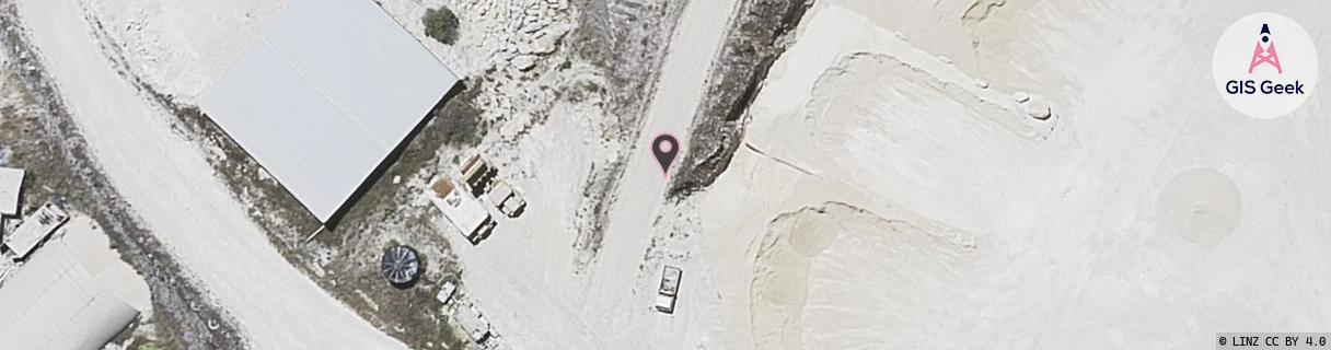 Websters Hydrated Lime Co Ltd - 641 Middle Road, Pakipaki, Hawke Bay aerial image
