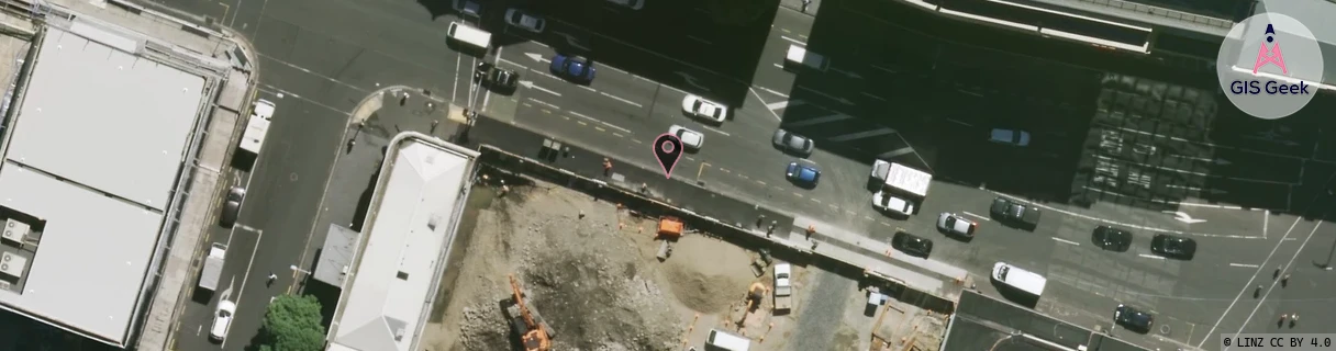 Genesis Communications Limited - 85 Customs St East Auckland aerial image