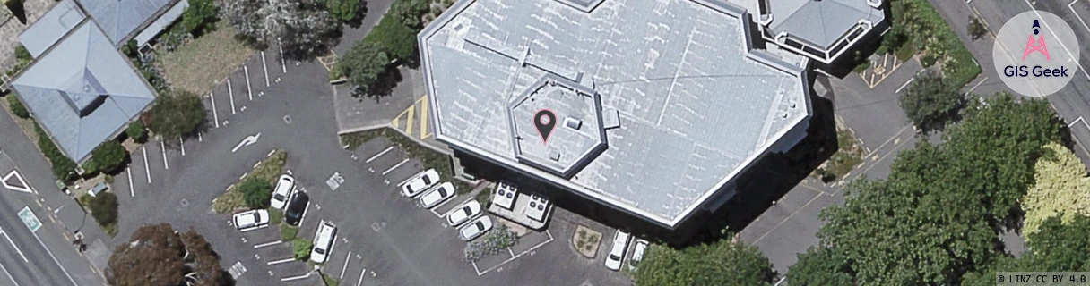 Hastings District Council - Hastings District Council Bldg aerial image