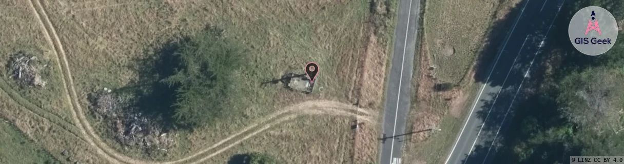 Tararua District Council - Newman Road Eketahuna aerial image