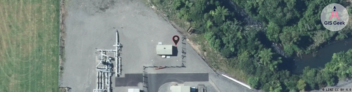 First Gas Limited - First Gas Stratford aerial image