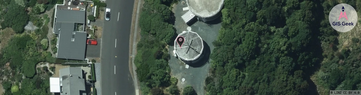 Nelson City Council - Princes Drive Reservoir Lookout aerial image