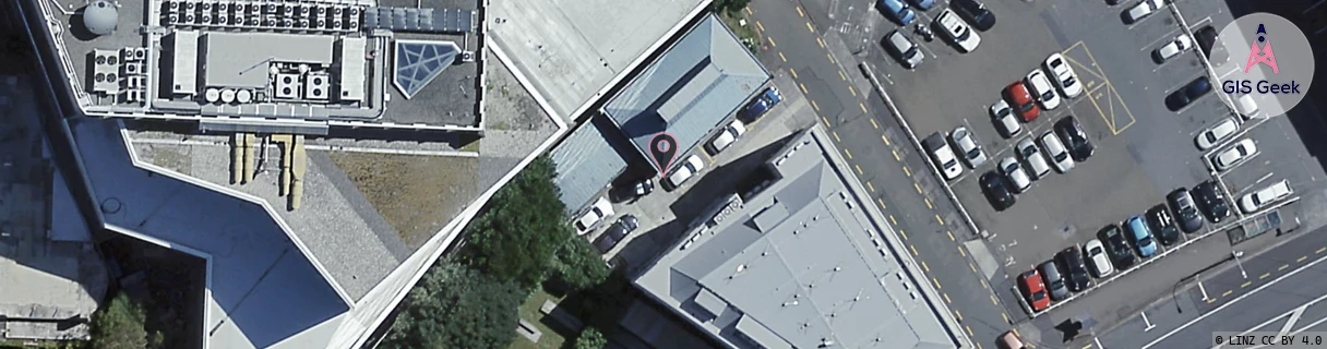Government Communications Security Bureau - 1-15 Pipitea Street aerial image