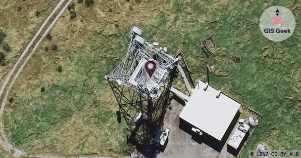 Kordia Limited - Paeroa Range Kordia aerial image