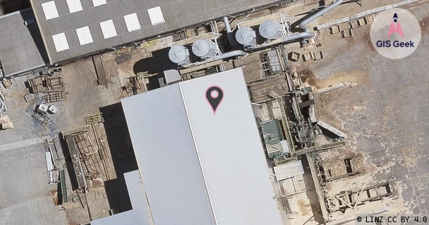 Kordia Limited - Pan Pac Processing Napier aerial image