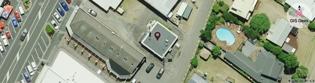 Spark - Whangamata Exchange aerial image