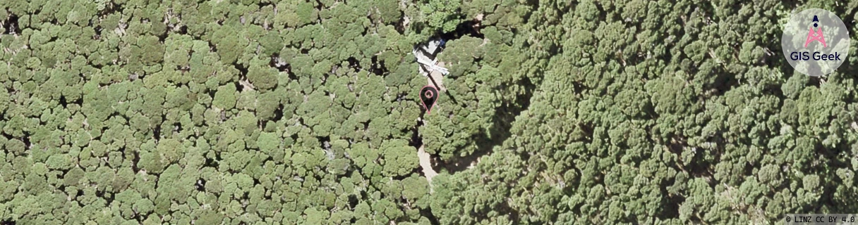 Spark - Kawau Island aerial image