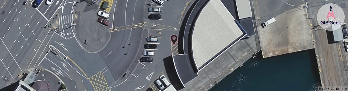 OneNZ - Bluebridge Wharf Wellington aerial image