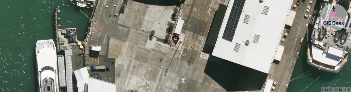 OneNZ - Queens Wharf Auckland aerial image