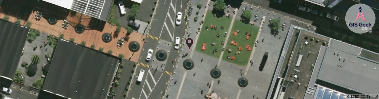 OneNZ - Britomart Underground Railway Station ONZ A3BRP aerial image