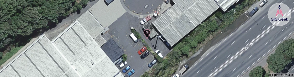 Spark - Ngauranga Interchange aerial image