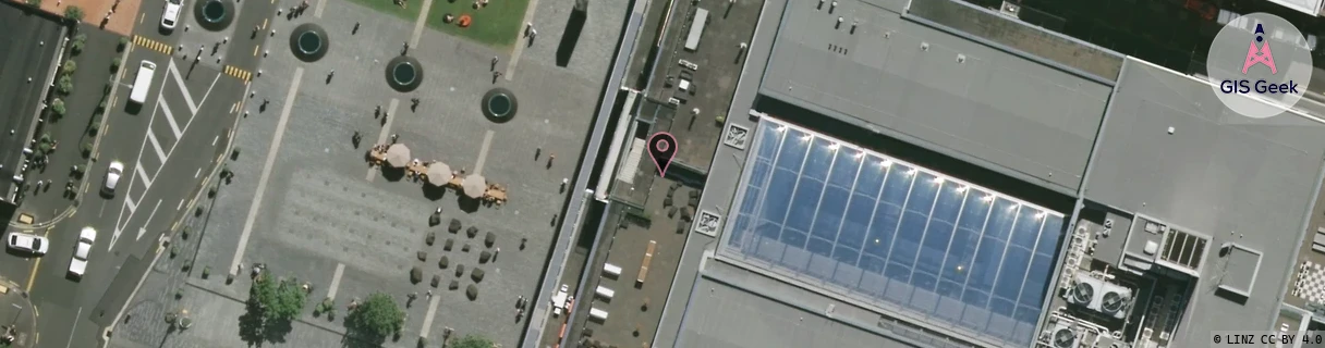 Spark - Britomart Train Station aerial image