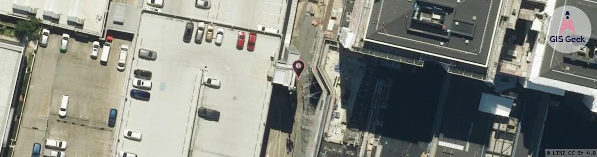 Spark - Tauranga City Car Park Building aerial image