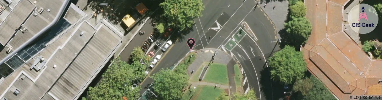 2Degrees - Auckland University Symonds St aerial image