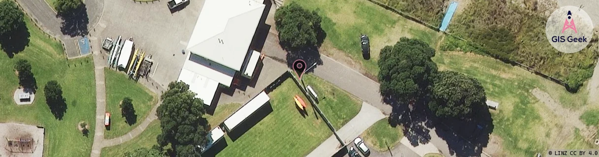 Spark - Ohope Shops aerial image